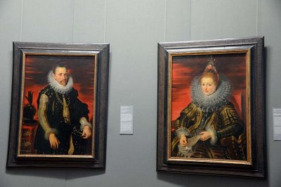 Peter Paul Rubens - Archduke Albert VII and Infante Isabella Clara Eugenia, 1615 - Kunsthistorisches Museum, Vienna - 3956