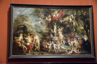 Peter Paul Rubens - The feast of Venus, 1636-37 - Kunsthistorisches Museum, Vienna - 3972