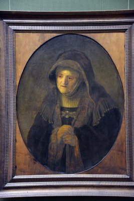 Rembrandt (?) - The prophetess Anna, 1639 - Kunsthistorisches Museum, Vienna - 3995