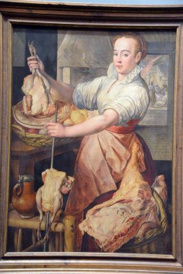 Joachim Bueckelaer - The cook, 1574  - Kunsthistorisches Museum, Vienna - 4056