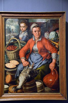 Joachim Bueckelaer - Market woman, 1561 - Kunsthistorisches Museum, Vienna - 4060