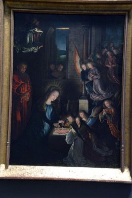 Gerard David - The birth of Christ, 1495 - Kunsthistorisches Museum, Vienna - 4068