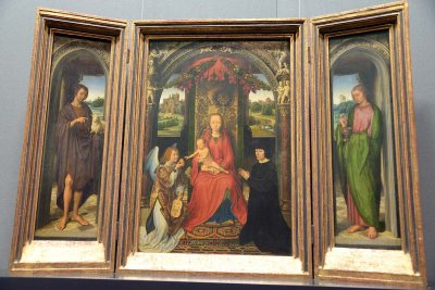 Hans Memling - St. John miniature altar, 1485-90 - Kunsthistorisches Museum, Vienna - 4076