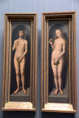 Hans Memling - Adam and Eve, 1485-90 - Kunsthistorisches Museum, Vienna - 4079