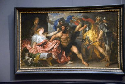 Anthonis van Dyck - The capture of Samson, 1628-30 - Kunsthistorisches Museum, Vienna - 4102