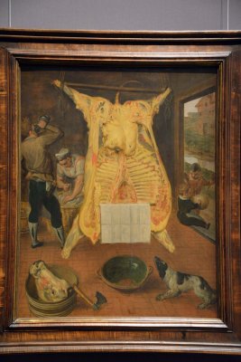 Marten van Cleve - The slaughtered ox, 1566 - Kunsthistorisches Museum, Vienna - 4118