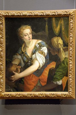 Veronese - Judith with the head of Holofernes, 1582 - Kunsthistorisches Museum, Vienna - 4201