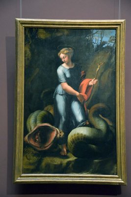 Raphael and workshop - St. Margaret, 1518 - Kunsthistorisches Museum, Vienna - 4233