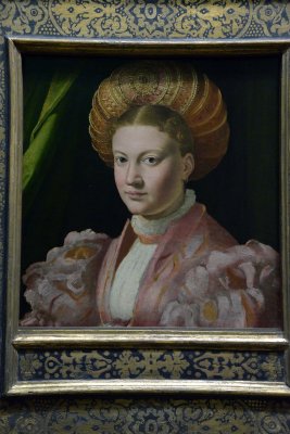 Parmigiano - Portrait of a young woman, 1530 - Kunsthistorisches Museum, Vienna - 4247