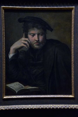 Parmigiano - Portrait of a man with book, 1525-26 - Kunsthistorisches Museum, Vienna - 4252