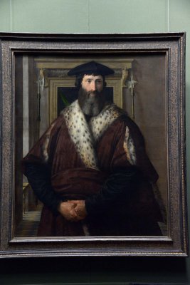 Parmigiano - Portrait of a dignitary, 1537-40 - Kunsthistorisches Museum, Vienna - 4255