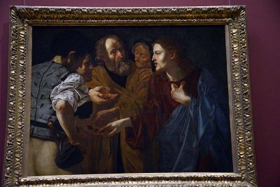 Francesco Boneri (Cecco del Caravaggio) - The tribute money, 1615-20 - Kunsthistorisches Museum, Vienna - 4302