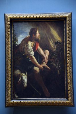 Domenico Fetti - Moses before the burning thorn bush, 1615-17 - Kunsthistorisches Museum, Vienna - 4352