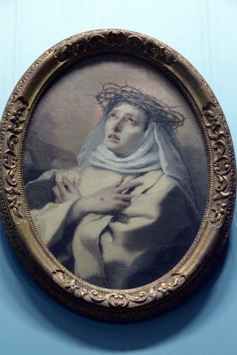 Giambattista Tiepolo - St. Catherine of Siena, 1746 - Kunsthistorisches Museum, Vienna - 4364