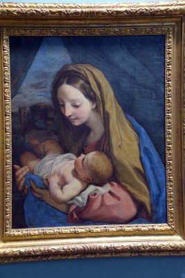 Carlo Maratta - Mary with the child, 1660 - Kunsthistorisches Museum, Vienna - 4371