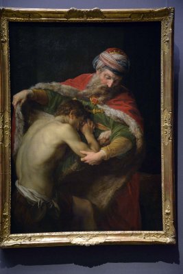 Pompeo Batoni - The return of the prodigal son, 1743 - Kunsthistorisches Museum, Vienna - 4389