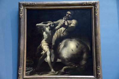 Giuseppe Maria Crespi - The centaur Chiron and Achilles, 1695-1700 - Kunsthistorisches Museum, Vienna - 4341
