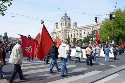 1st May demonstration on the Ring, Vienna - 4605