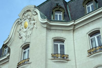 Art nouveau building - French Embassy, Vienna - 5375