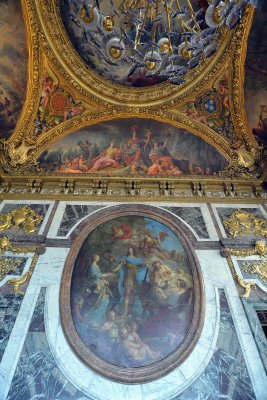 Louis XV offrant la paix  l'Europe, 1729 - Franois Lemoyne - Salon de la paix - Chteau de Versailles - 5943