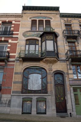 Art nouveau Place Louis Morichar - Saint Gilles - Bruxelles - 2890