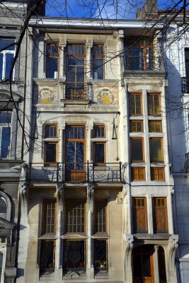 Art nouveau Place Louis Morichar - Saint Gilles - Bruxelles - 2891