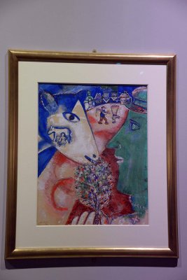 Moi et le village, 1912 - Marc Chagall - Musée royaux des beaux-arts, Bruxelles - 2118