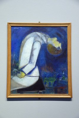 L'homme à la tête renversée, 1919 - Marc Chagall - 2119