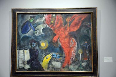 La chute de l'ange, 1923-33-47 - Marc Chagall - 2124