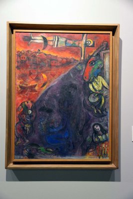 La résurrection au bord du fleuve, 1947 - Marc Chagall - 2127