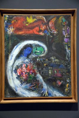 La fiancée au visage bleu, 1932-60- Marc Chagall - 2128