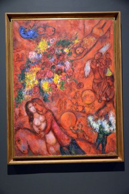 Le cirque rouge, 1967 - Marc Chagall - 2131