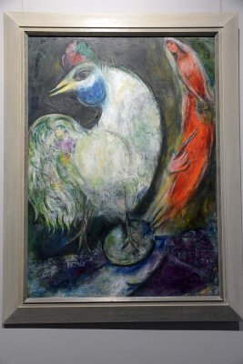 Le coq, 1947 - Marc Chagall - Musée national d'art moderne, Centre Pompidou, Paris - 2134