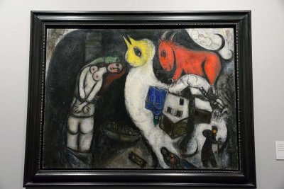 Les amants sur le bûcher - Marc Chagall - 2138