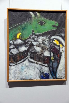 La nuit verte, 1952 - Marc Chagall - 2141