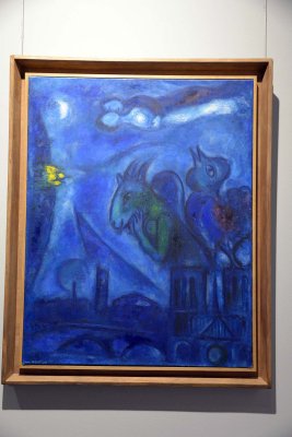 Le monstre de Notre-Dame, 1953 - Marc Chagall - 2142