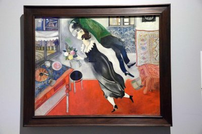 L'anniversaire, 1915 - Marc Chagall - MOMA, New York- 2159
