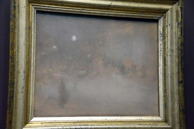 Eugène Carrière - Place Clichy, la nuit (1899-1900) - Musée d'Orsay - 3164