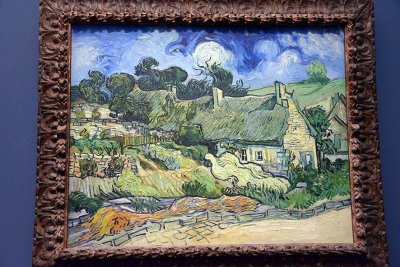 Vincent van Gogh - Chaumes de Cordeville à Auvers-sur-Oise (1890) - Musée d'Orsay - 3230