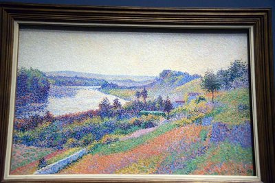 Maximilien Luce - La Seine à Herblay (1890) - Musée d'Orsay - 3261
