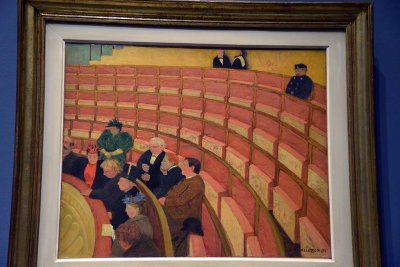 Félix Vallotton - La troisième galerie du Théâtre du Châtelet (1895) - Musée d'Orsay - 3294