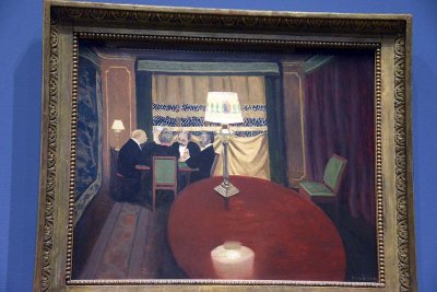 Félix Vallotton - Le poker (1902) - Musée d'Orsay - 3296