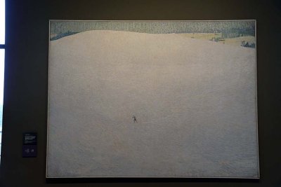 Cunot Amiet - Paysage de neige, ou Grand hiver, 1904 - Muse dOrsay - 3312