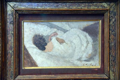 Edouard Vuillard - Femme couchée de dos, 1891 - Musée d'Orsay - 3321