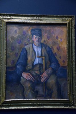 Paul Cézanne - Paysan assis (1900-1904) - Musée d'Orsay - 3364