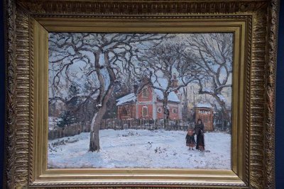 Camille Pissarro - Châtaigniers à Louveciennes (1879) - Musée d'Orsay - 3373