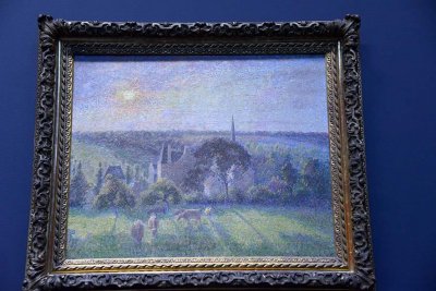 Camille Pissarro - Paysage à Eragny (1897) - Musée d'Orsay - 3389
