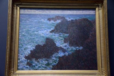Claude Monet - Les rochers de Belle-Île, la Côte sauvage (1886) - Musée d'Orsay - 3417