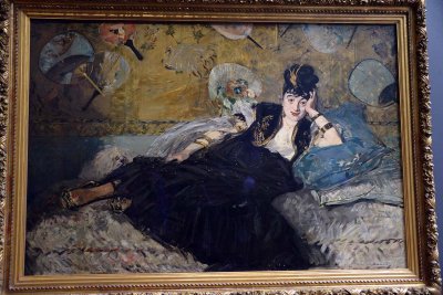 Edouard Manet - La dame aux éventails (1873) - Musée d'Orsay - 3443