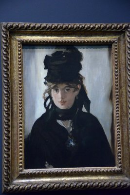 Edouard Manet - Berthe Morisot au bouquet de violettes (1872) - Musée d'Orsay - 3445